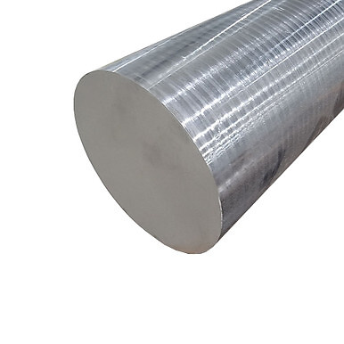 6.000 (6 inch) x 6 inches, 347 Stainless Steel Round Rod, Rough Turned, Bar Stoc