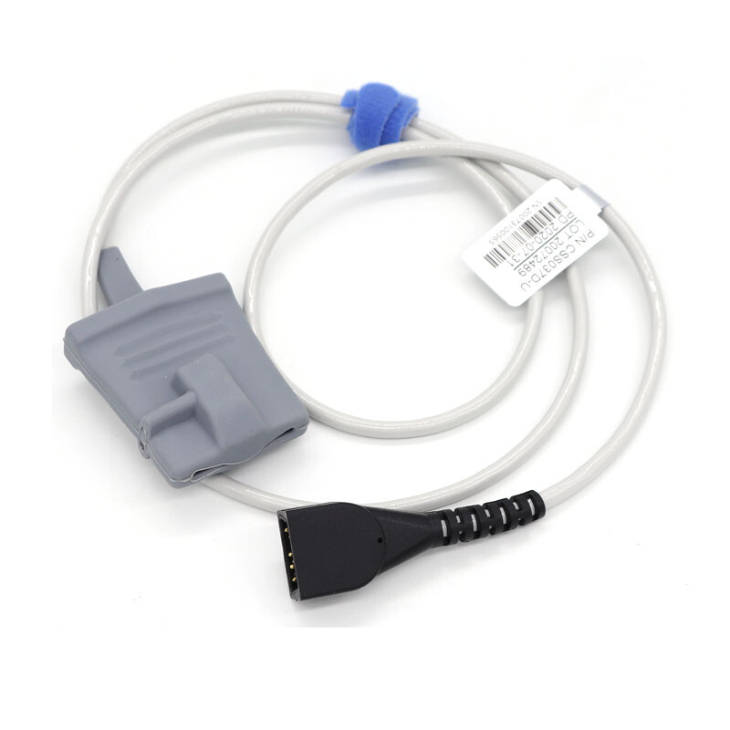 Adult Finger Soft-tip SpO2 Sensor Probe 1M 7pin Fit For pulse transducer