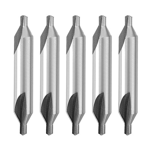 CMT Center Drill Countersink #3 (1/4″) Bit HSS M2 Lathe Mill Tooling, 5 Pack