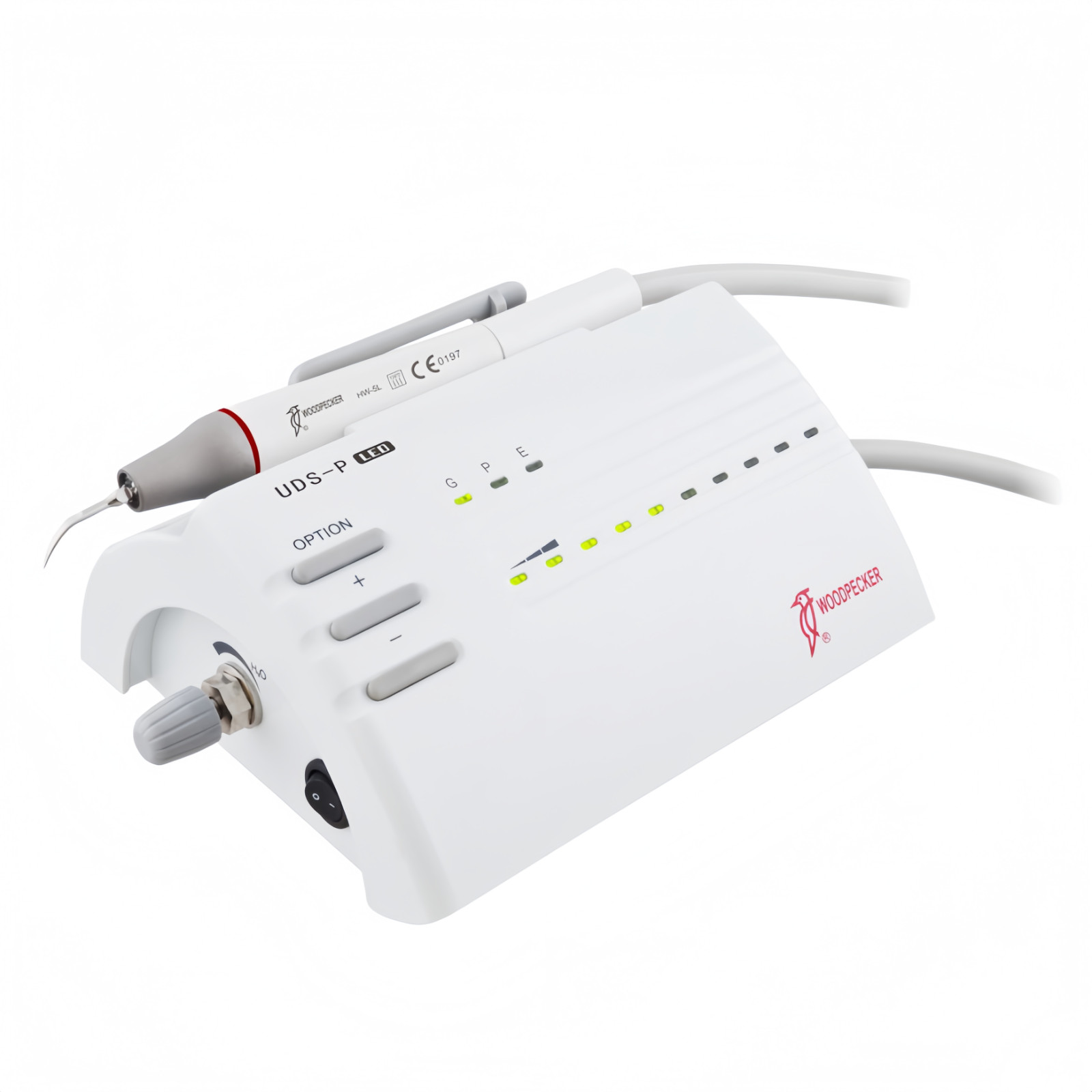 Woodpecker UDS-P LED Ultrasonic Dental Scaler Piezo Scaler Optical Light Handpie