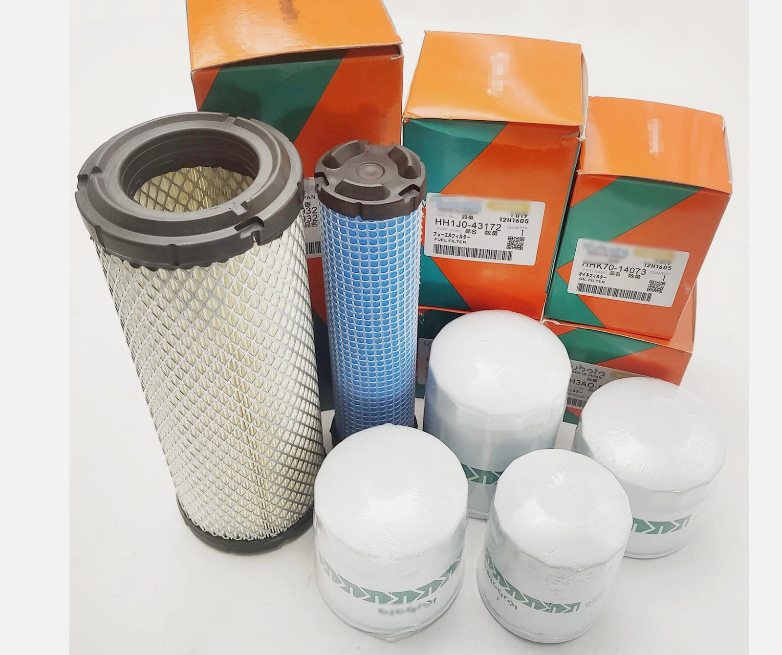New Complete Filter Service Kit for KUBOTA L3301 HST & L3901 HST