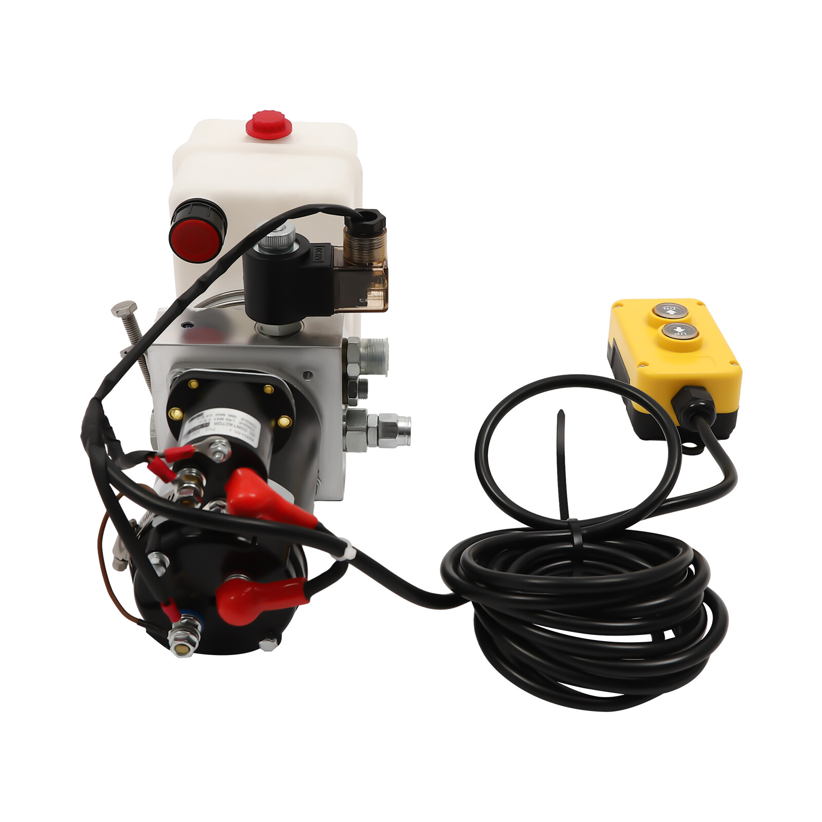 Electric Hydraulic Pump Hydraulic Power Unit Single Acting Oil Pump 12V 800w