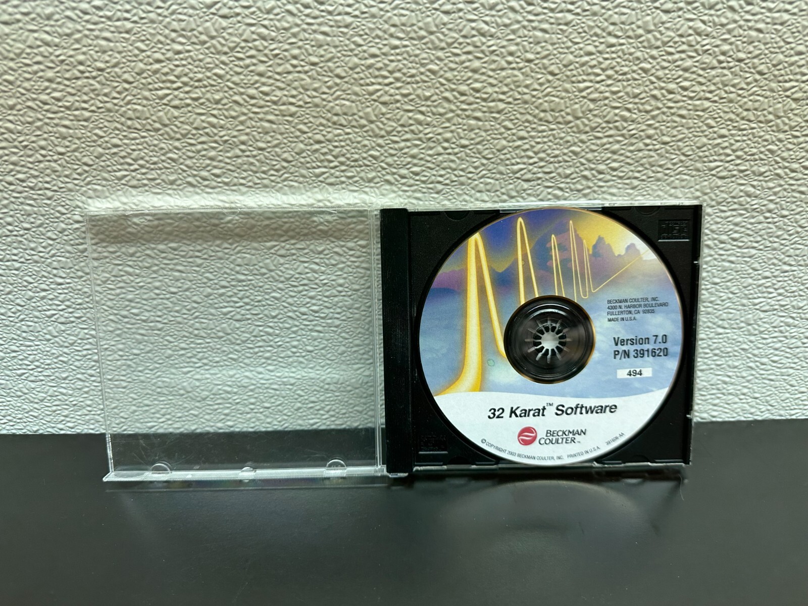Beckman Coulture 32 Karat Software Version 7.0 P/N 391620