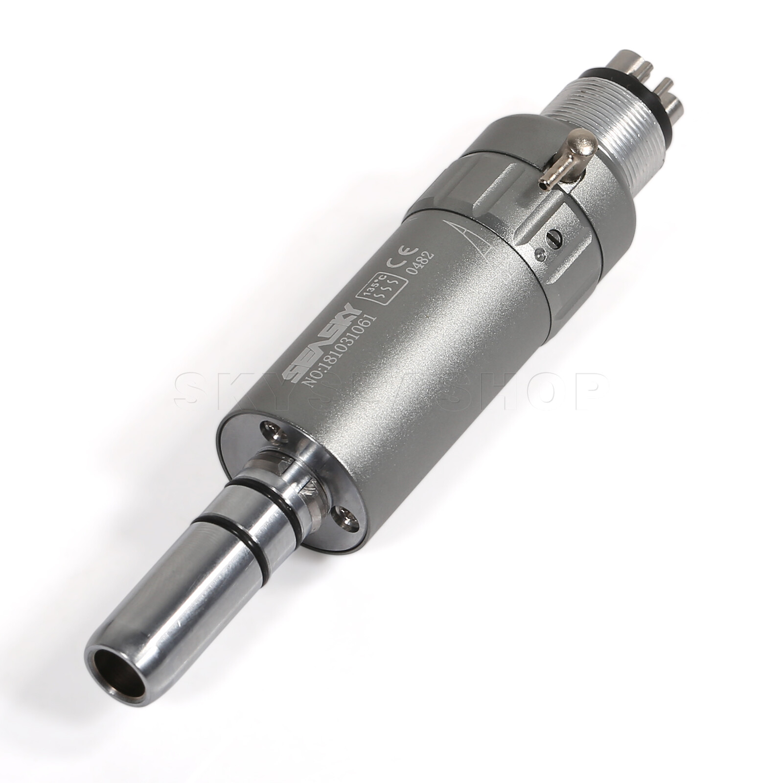 Dental Slow Low Speed E-type Air Motor Micromotor 4 Hole Contra Angle Handpiece