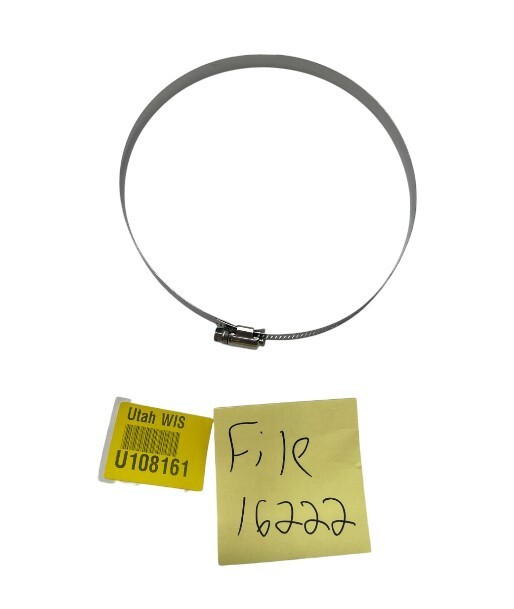 QTY 7 Murray 116 Stainless Steel Hose Clamps 7-3/4″ – 6-1/2″, 197mm – 165mm