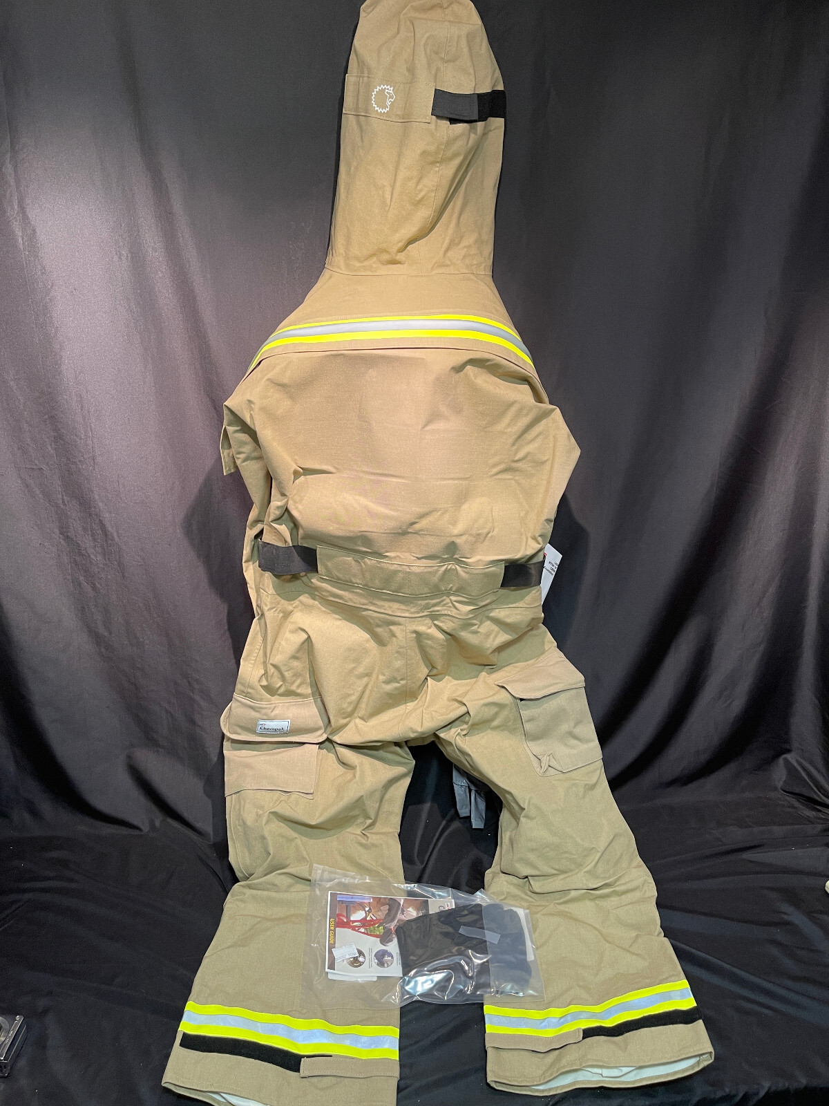 Lion MT94 CBRN One Piece Multi-Threat Protection Suit GORE CHEMPAK Haz Mat Large