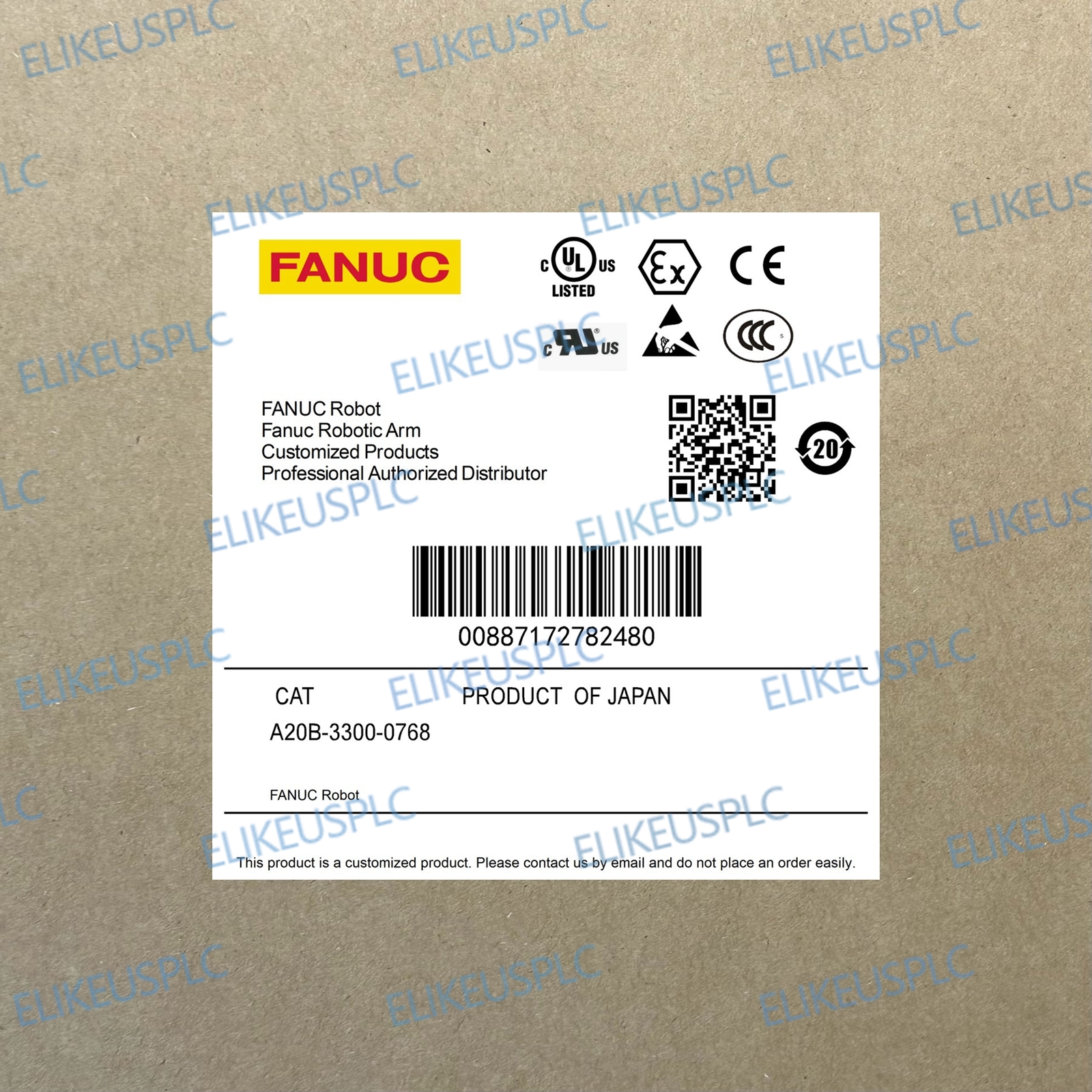 A20B-3300-0768 Servo Driver FANUC New Belt Box A20B33000768