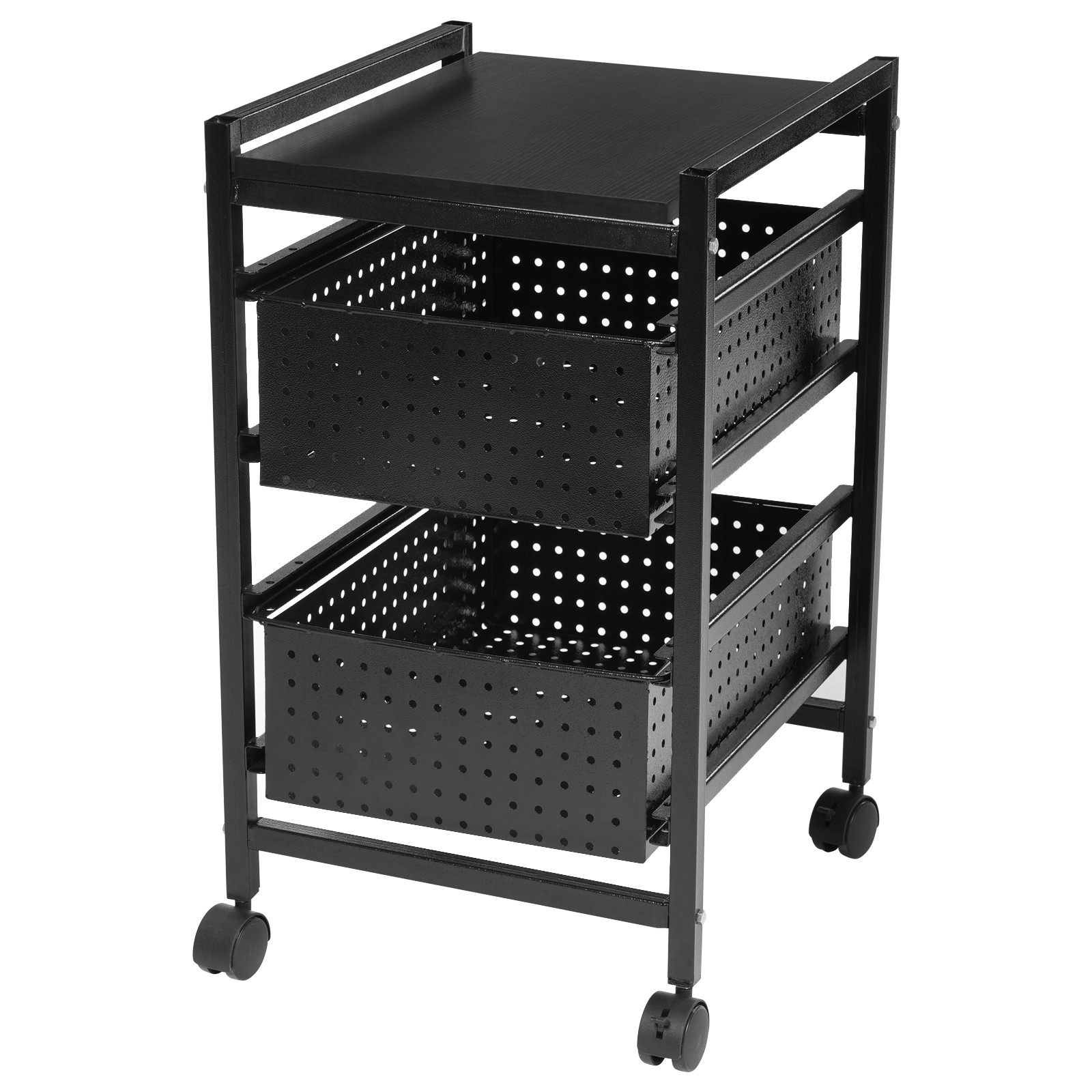 Modern File Storage Drawer Carts File Storage Organizer On Wheels For Bedroom