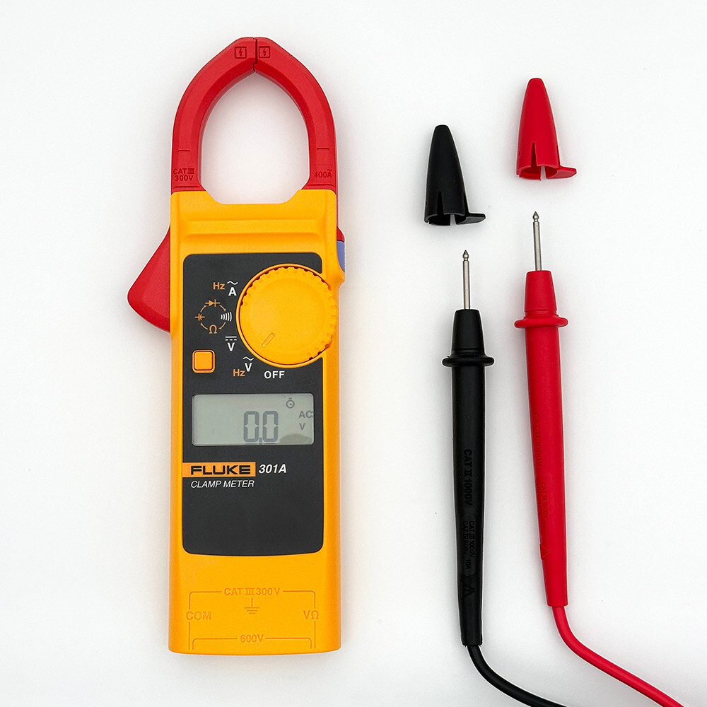 Fluke 301 Series Clamp Meter AC Current AC/DC Volt Voltage/Current Frequency Ω