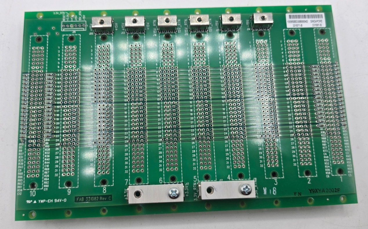 BECTON-DICKINSON SCI BACKPLANE FAB 331082 Rev C 331071-B 331091-B LSR ii FLow