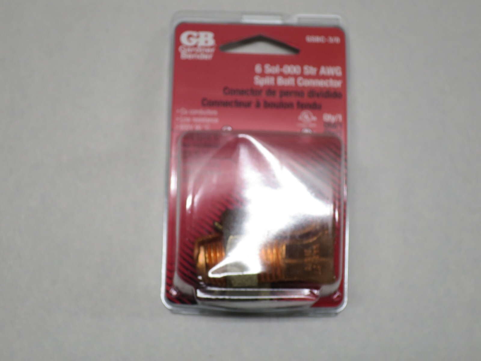 Gardner Bender #2 to #000 AWG Solid Copper Alloy Split Bolt Connector GSBC-3/0
