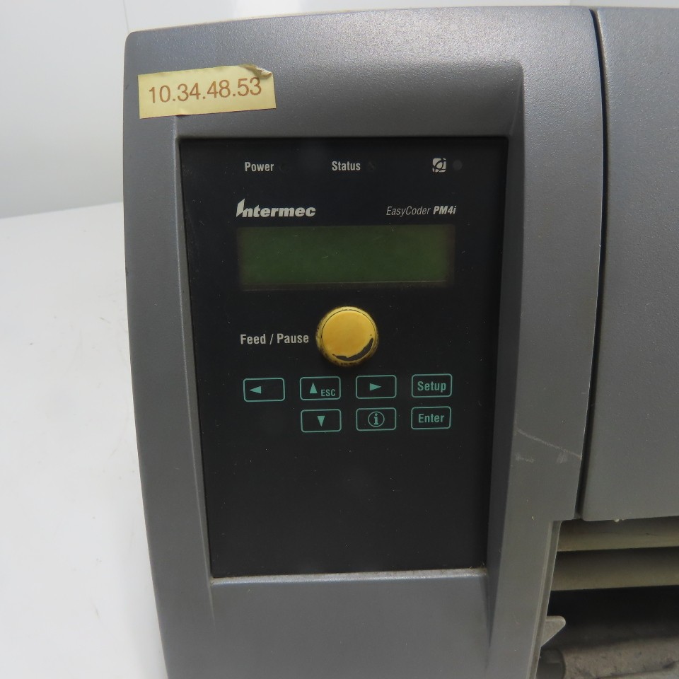 Intermec PM4i Thermal Label Printer 100-240V 2-1A