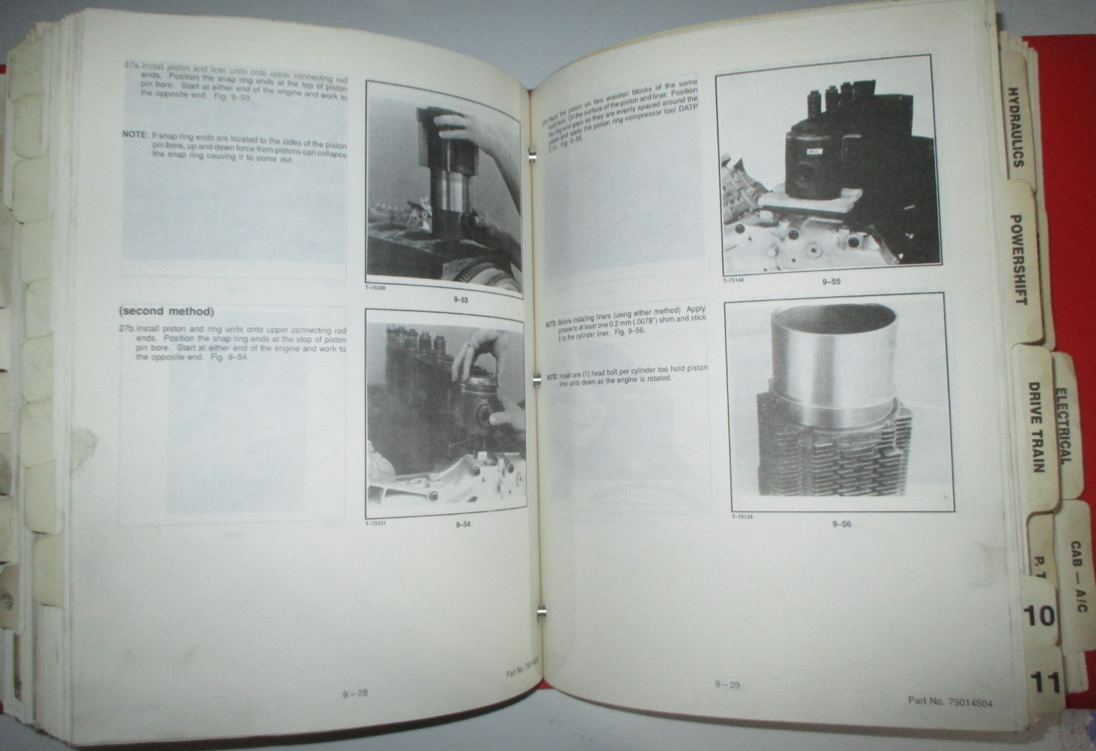 Deutz Allis 9130 9150 9170 9190 Tractor Service Shop Repair Manual AGCO ORIGINAL