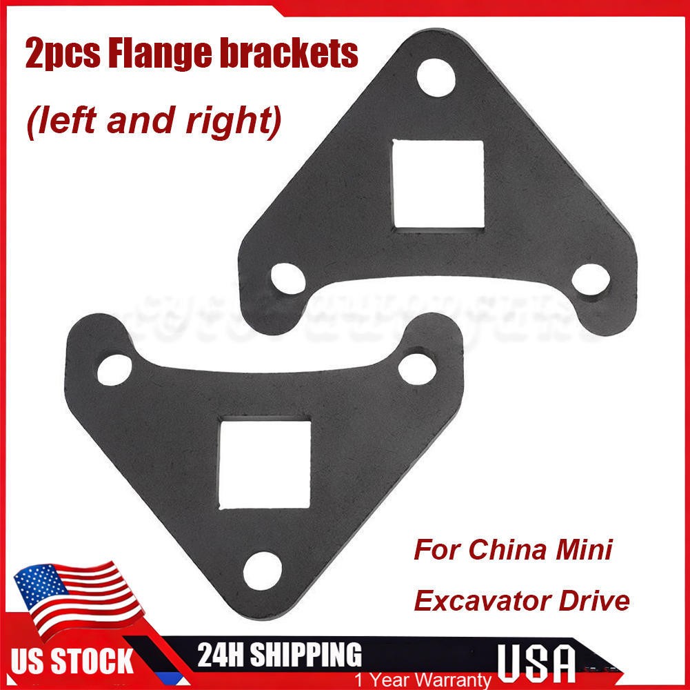 Mini Excavator Drive Motor Mount Reinforcement Bracket Repair Kit Drive Support