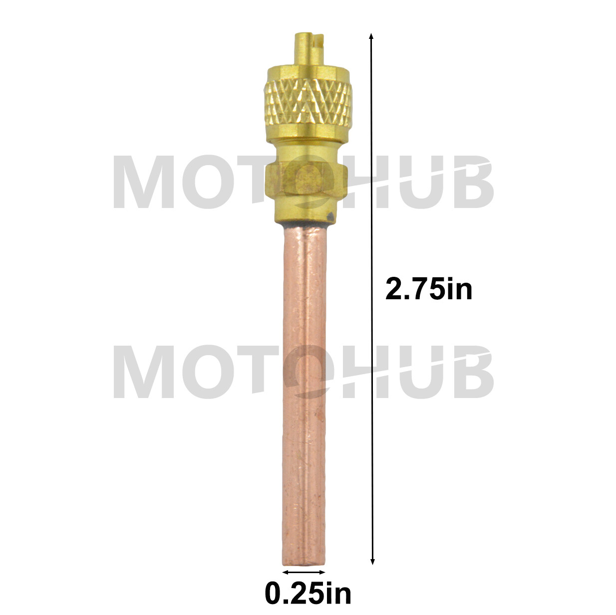 20x Service/Access Valve 1/4″ SAE *1/4″ OD *2.75″ Stem Core AC Refrigeration Kit