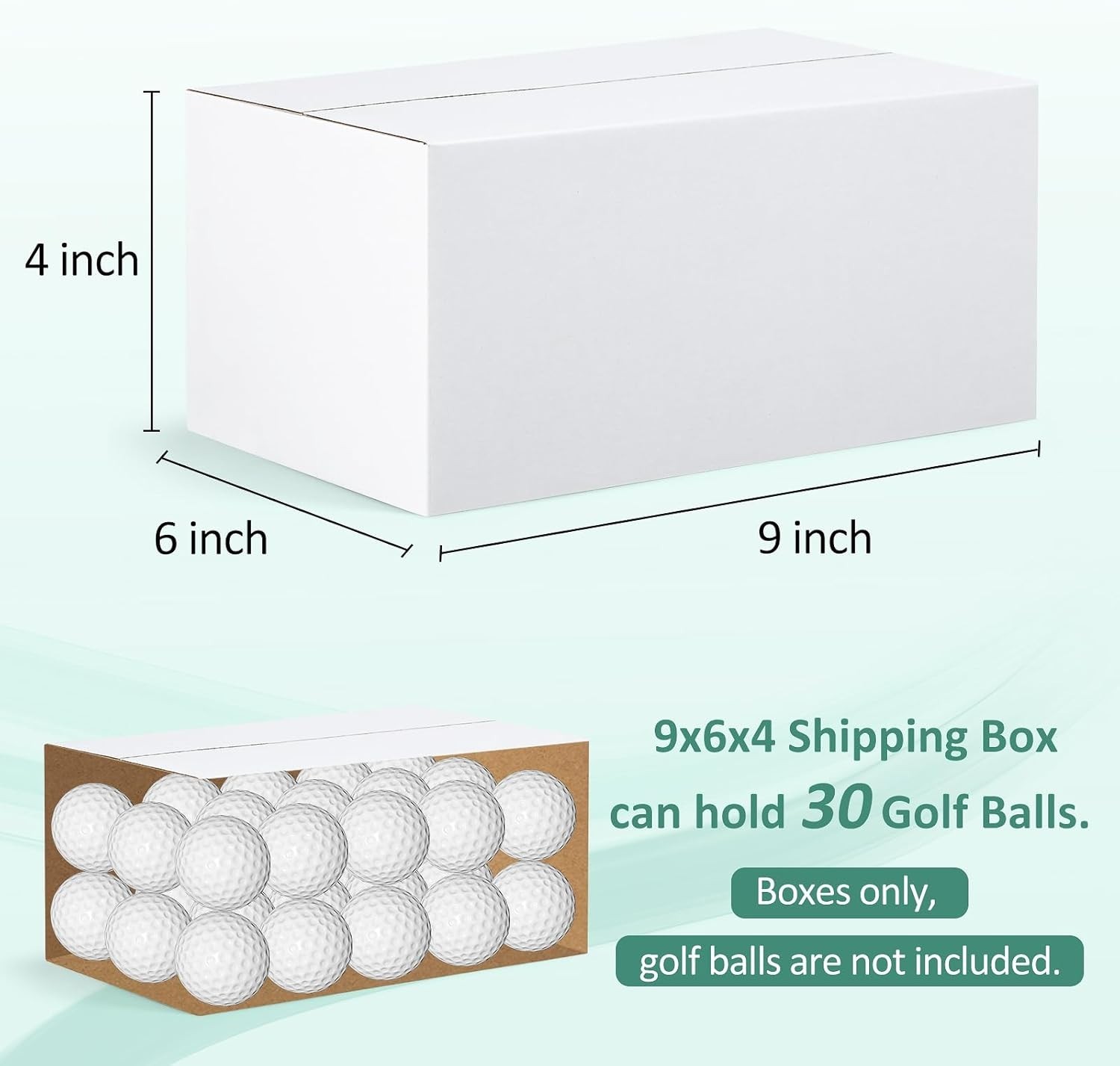 Customizable 30 Pack 9x6x4 Shipping Boxes – Perfect for Small Business Branding