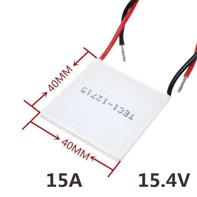 TEC1-12715 Heatsink Thermoelectric Cooler Cooling Peltier Plate Module True 15A