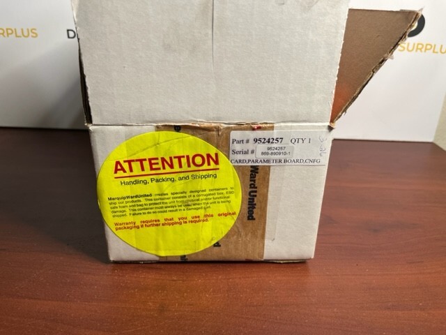MARQUIP 9524257 Parameter Board DRIVE ROLL INPUT New