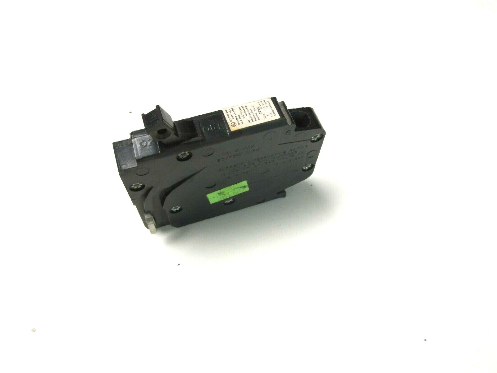 Crouse-Hinds 15A,1P Breaker Cat# MH115L (Left side connector) Type MH… UA-44A