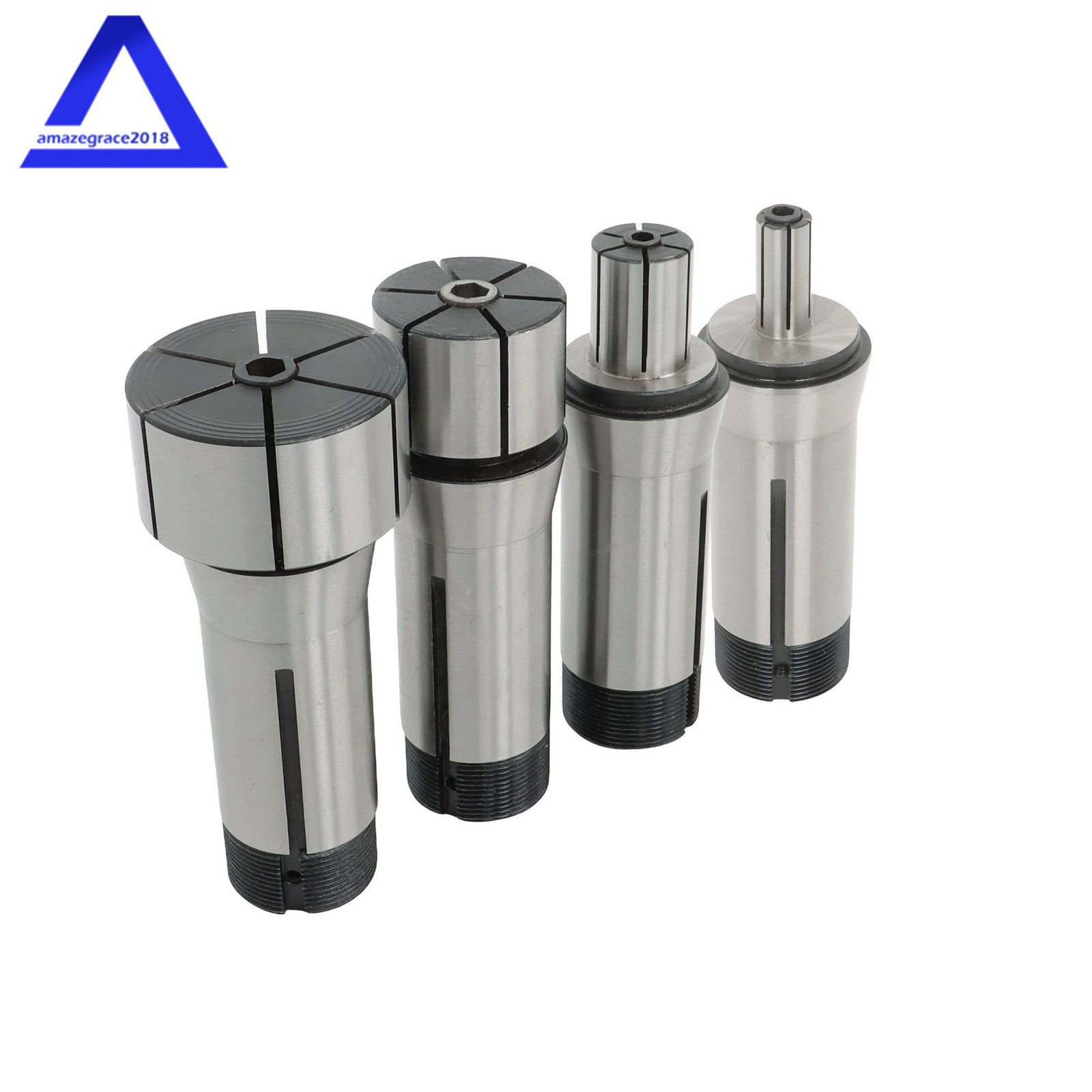 1/4 – 1-15/16″ 4 Pcs Expanding 5C Collet Set CNC Lathe Fixture Machinist Tool