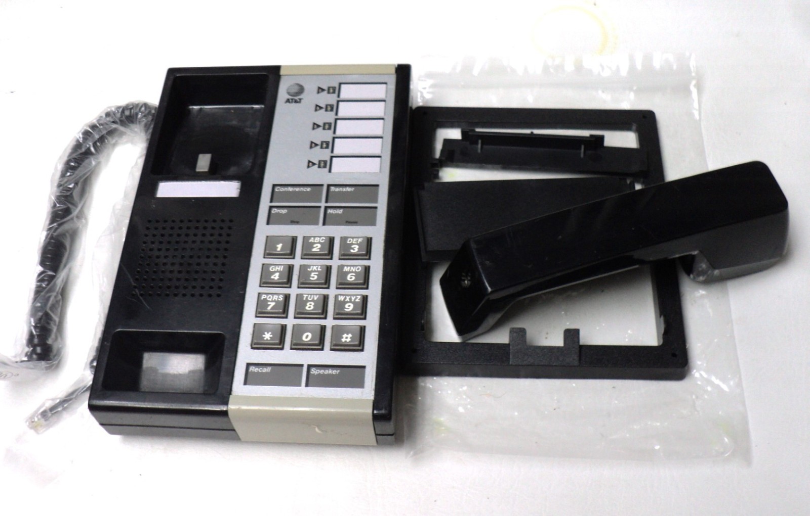 Merlin Classic 5-Button Phone Desk & Wall Warranty Membrane 7302 AT&T Avaya
