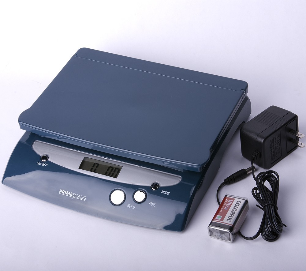 Prime Scales 52 lb Electronic Portable Postal Parcel Scale