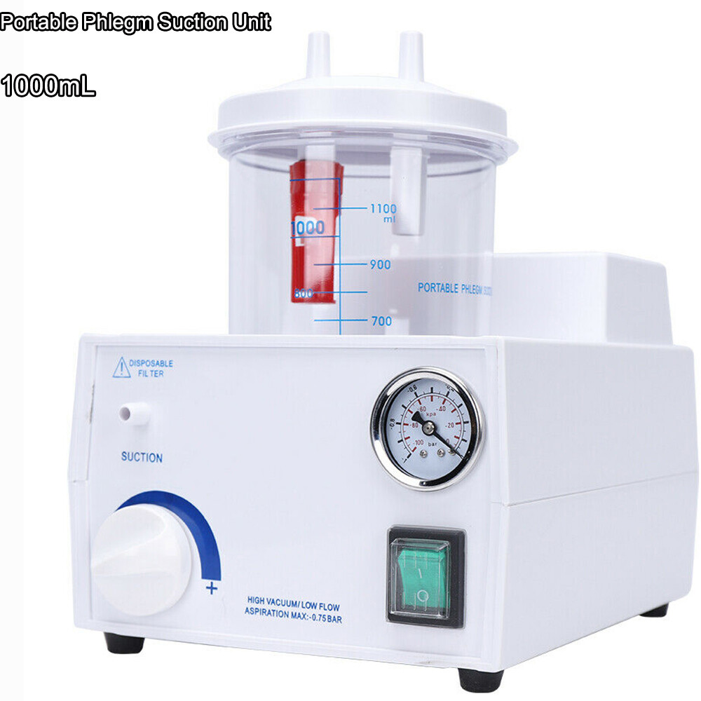 Portable Dental Suction Machine Oral Emergency Vacuum Phlegm Suction Unit
