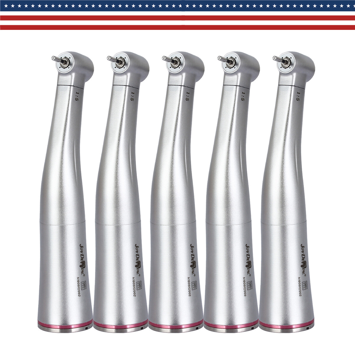 JoyDental Dental 1:5 Increasing Speed Contra Angle Handpiece Inter-Spray Fit KAV