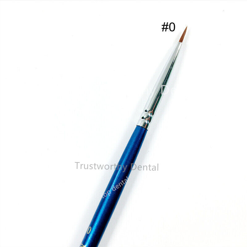 Dental Blue&Green Lab Porcelain Teeth Brush Ceramic Brushes Denture Pen