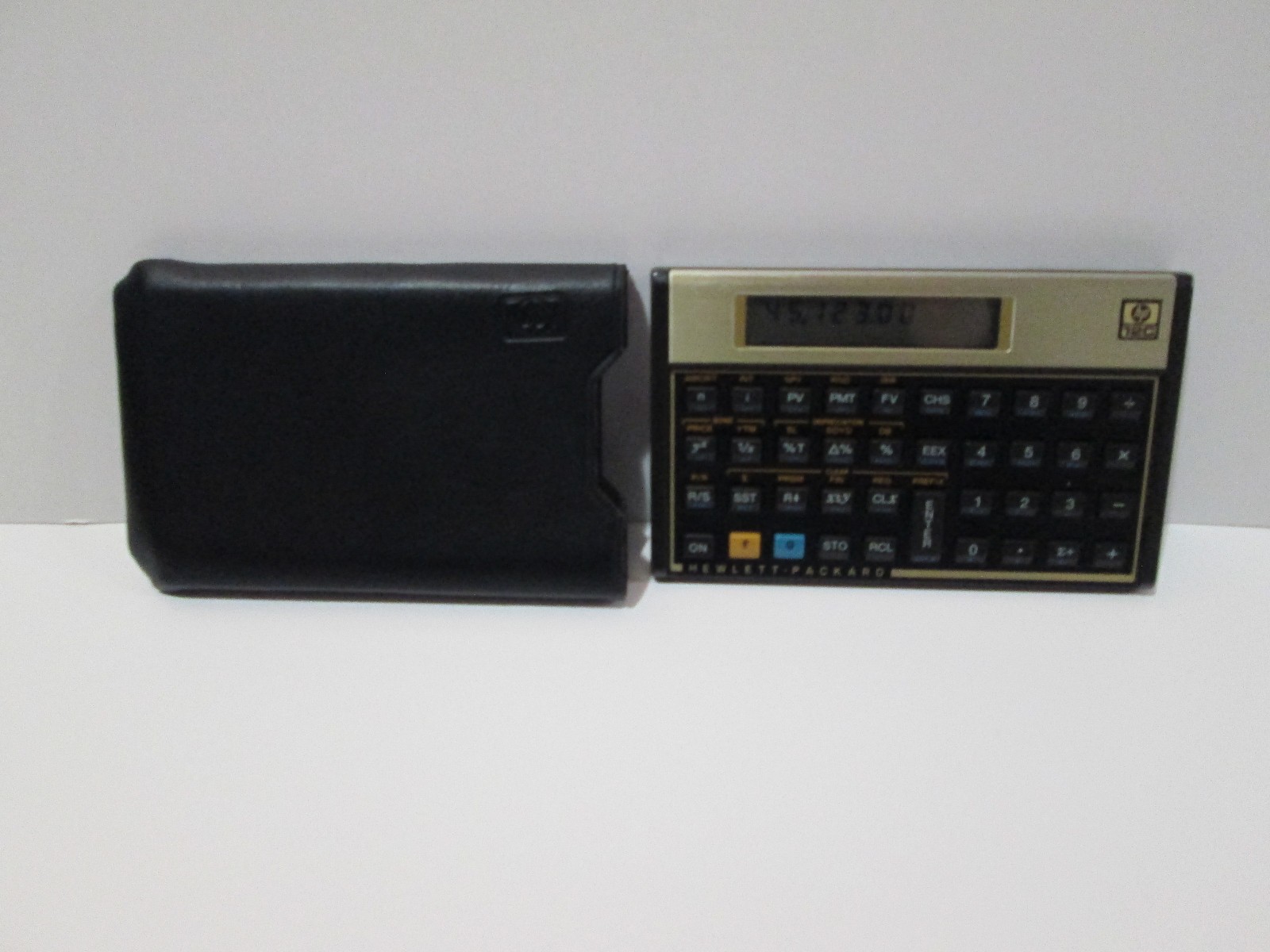 Vintage HP 12C Financial Programmable Calculator Made in Malaysia With Case
