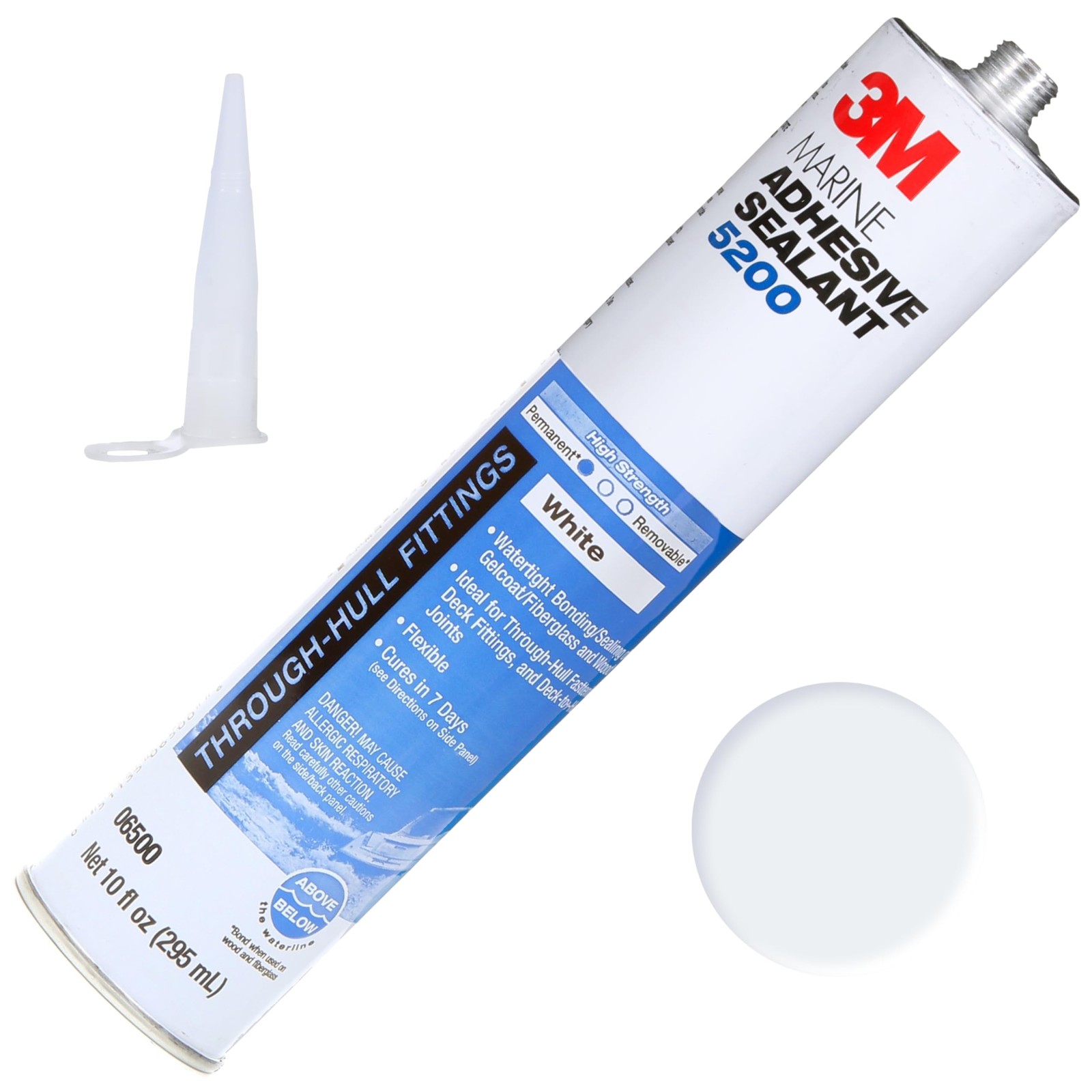 Marine Adhesive Sealant 5200 06500 Permanent Bonding and Sealing for Boats an…