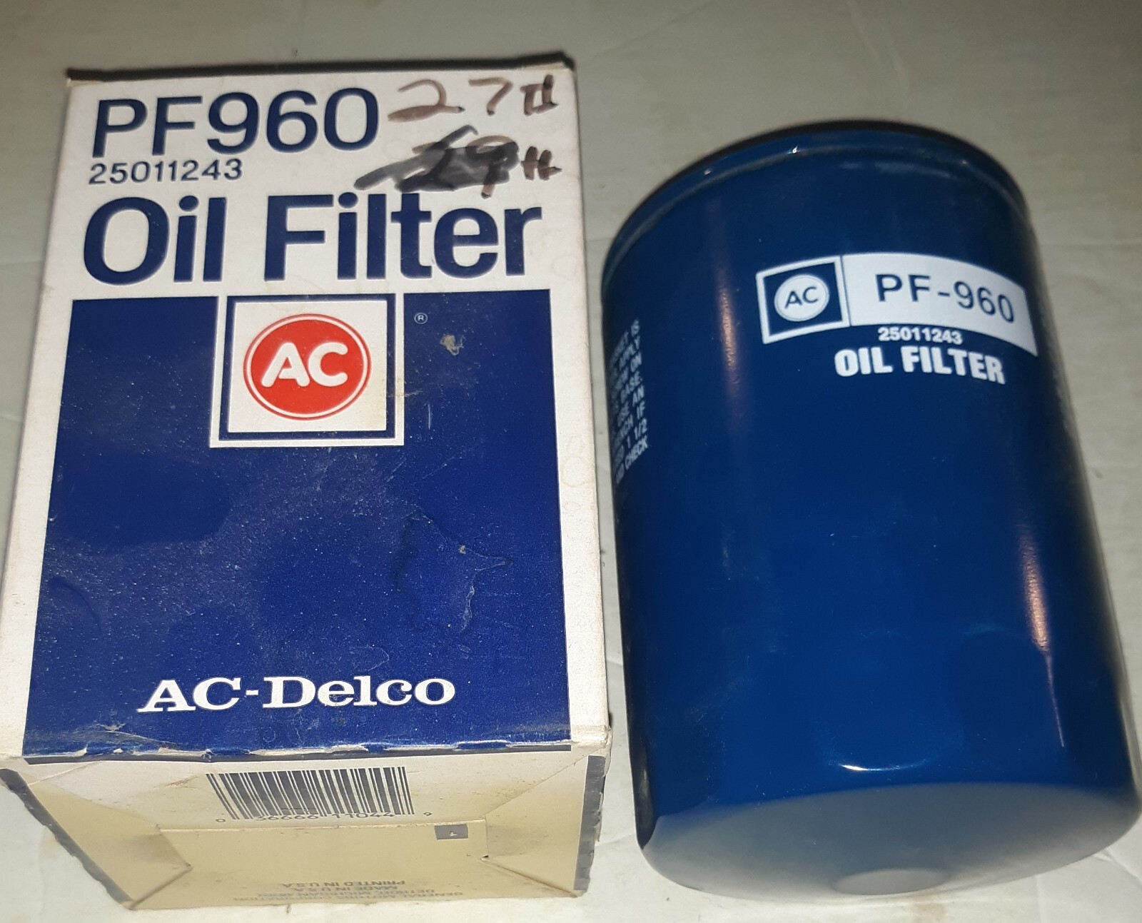 AC Delco PF-960 Oil Filter New Old Stock from Shop PF960