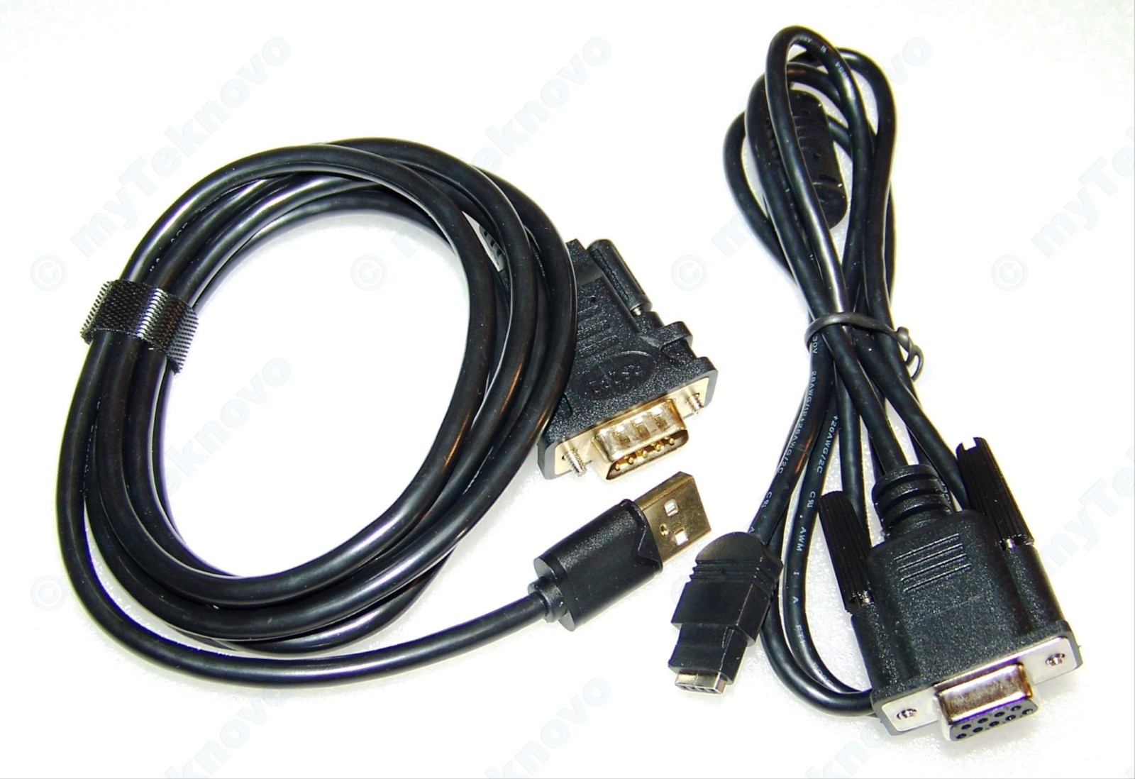 1x Bundle FTDI USB & HP48 Serial DB9 Cable for HP 48GX 48G+ 48G 48SX 48S + CD
