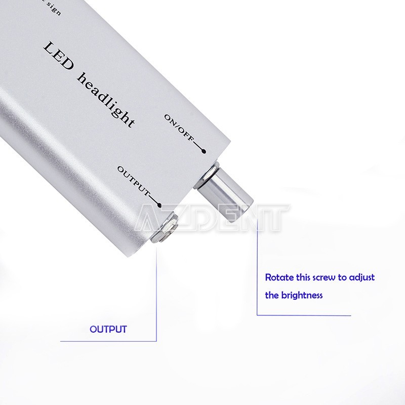 5W LED Dental Medical Head Light with Filter Insert Type for Loupes AZDENT