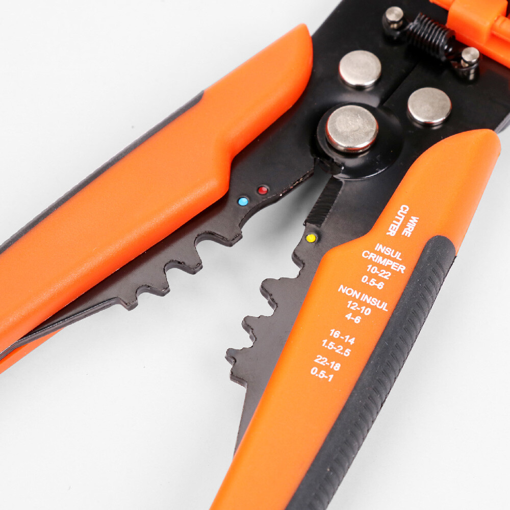 8″ MultiPurpose Electrical Wire Stripping Tool Crimper Pliers Insulated Cutter
