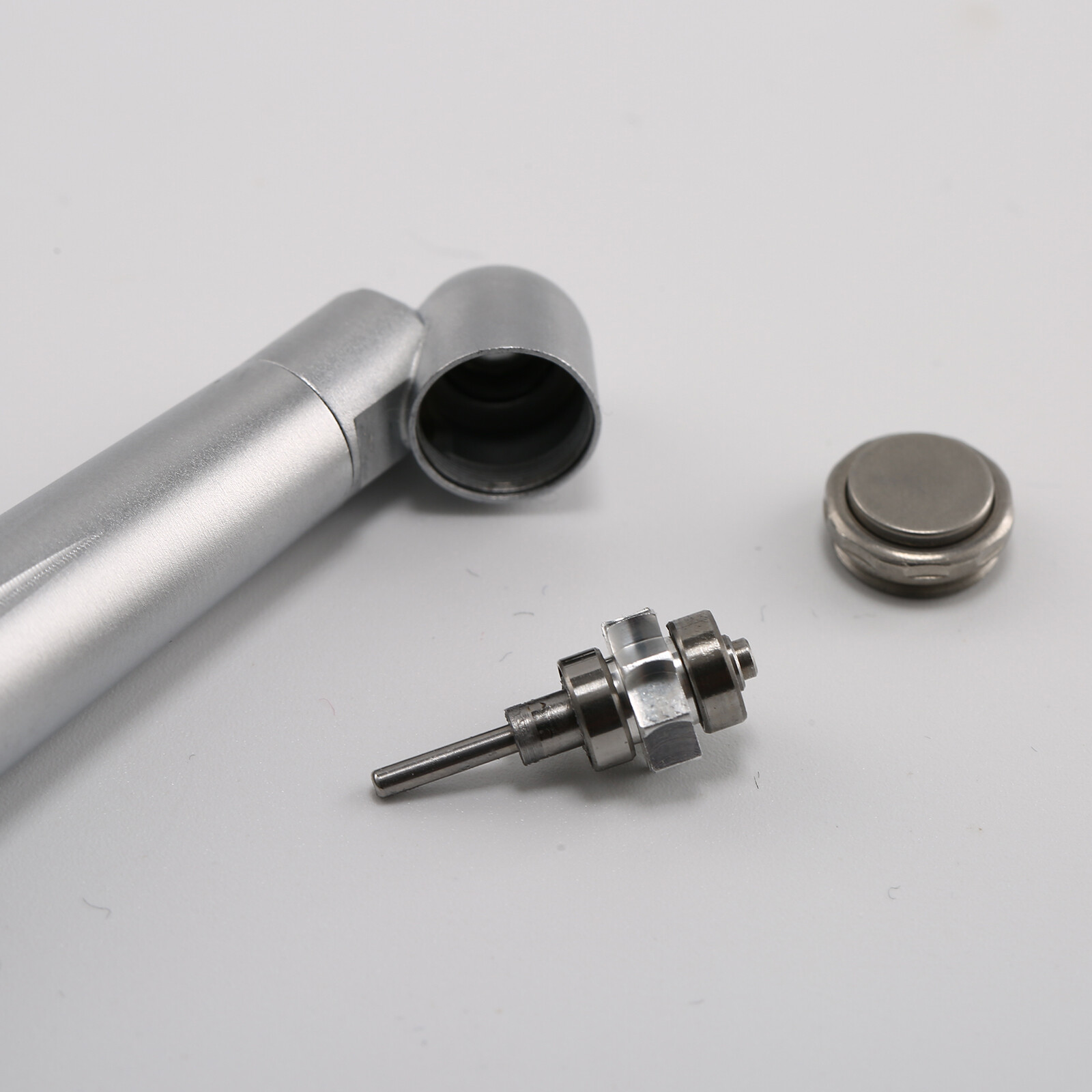LED Dental Surgical Handpiece 45° Angle 4 Hole Midwest Rear Exhaust Impact Air