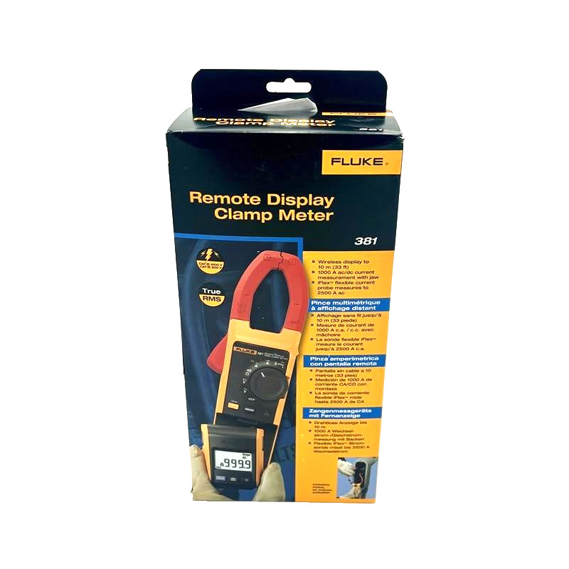 Fluke 381 Remote Display True RMS AC/DC Clamp Meter