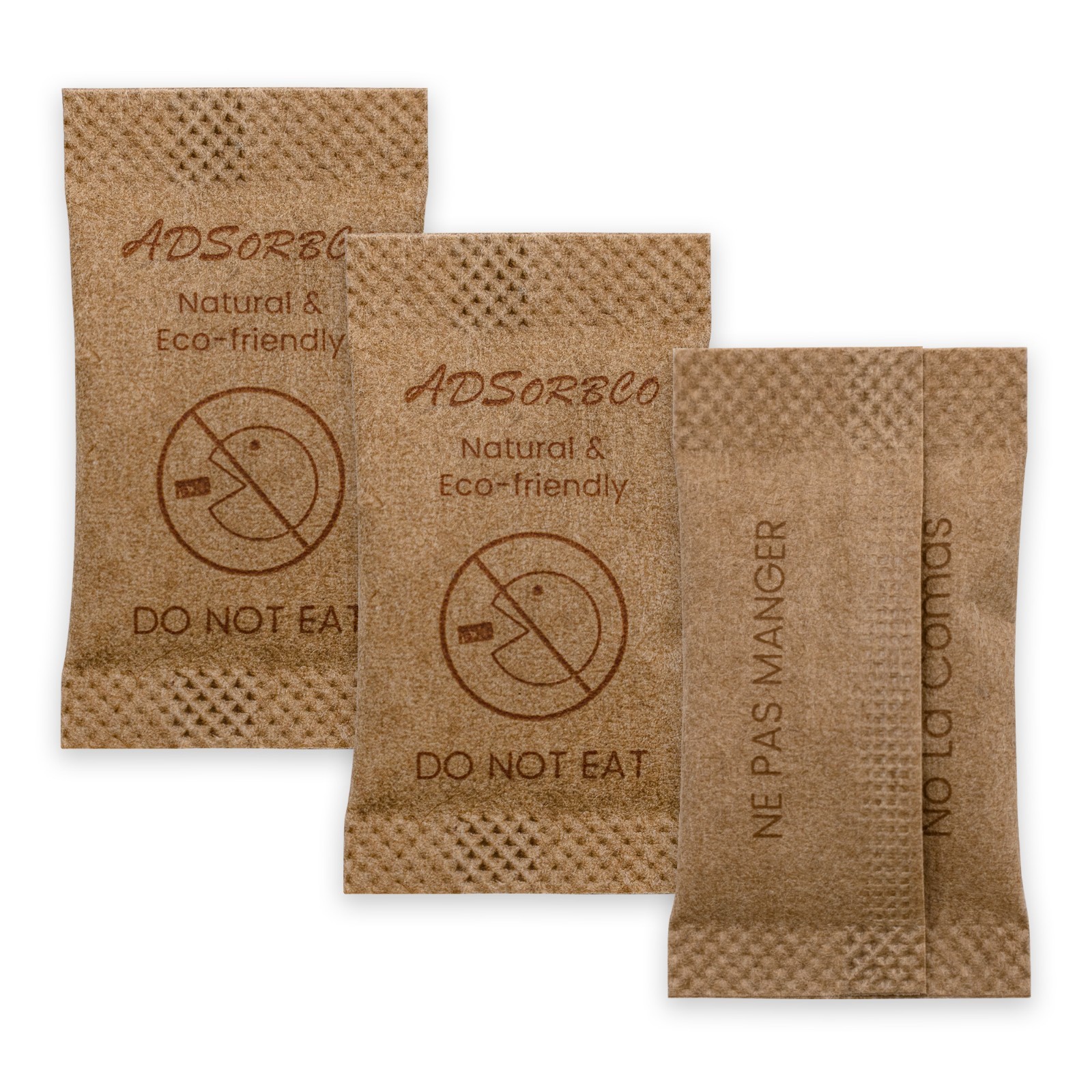 Adsorbco 1 Gram(100P) Montmorillonite Clay Desiccant Packets
