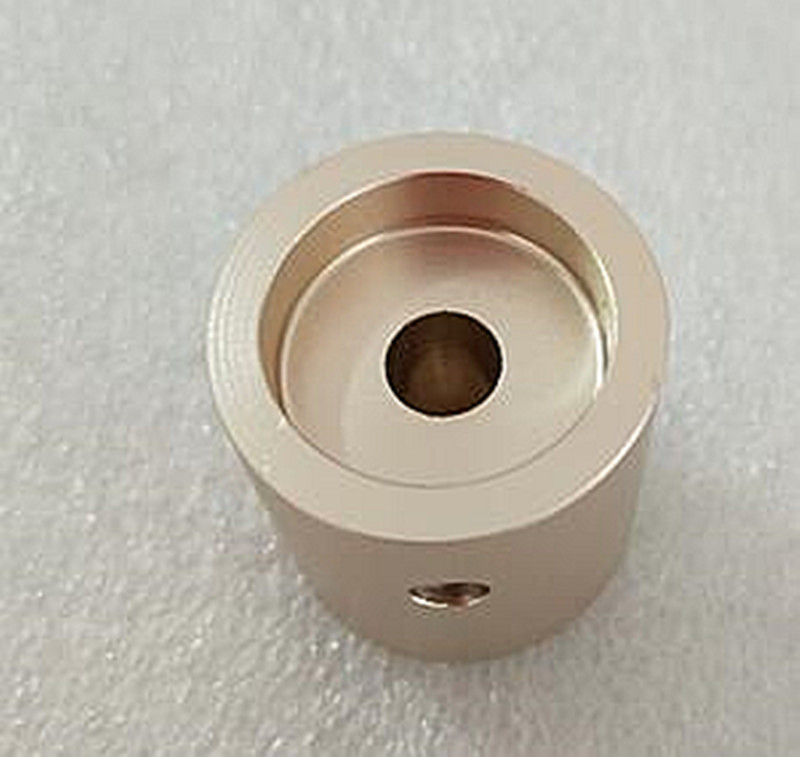 6pcs 24×25 SOLID ALLOY GOLD HI-FI VOLUME CONTROL KNOBS