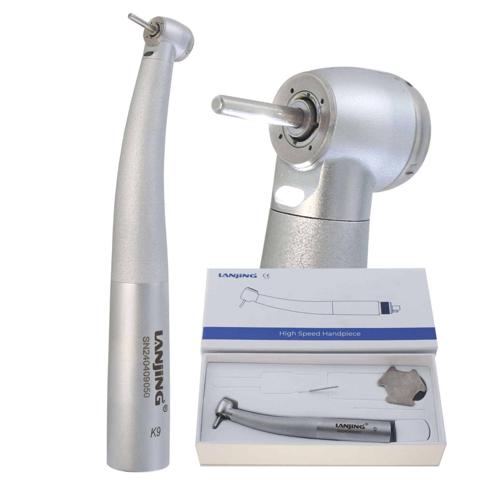 High Speed Handpiece LED Fiber Optic Turbine Mini Head fit Kavo Multiflex LUX