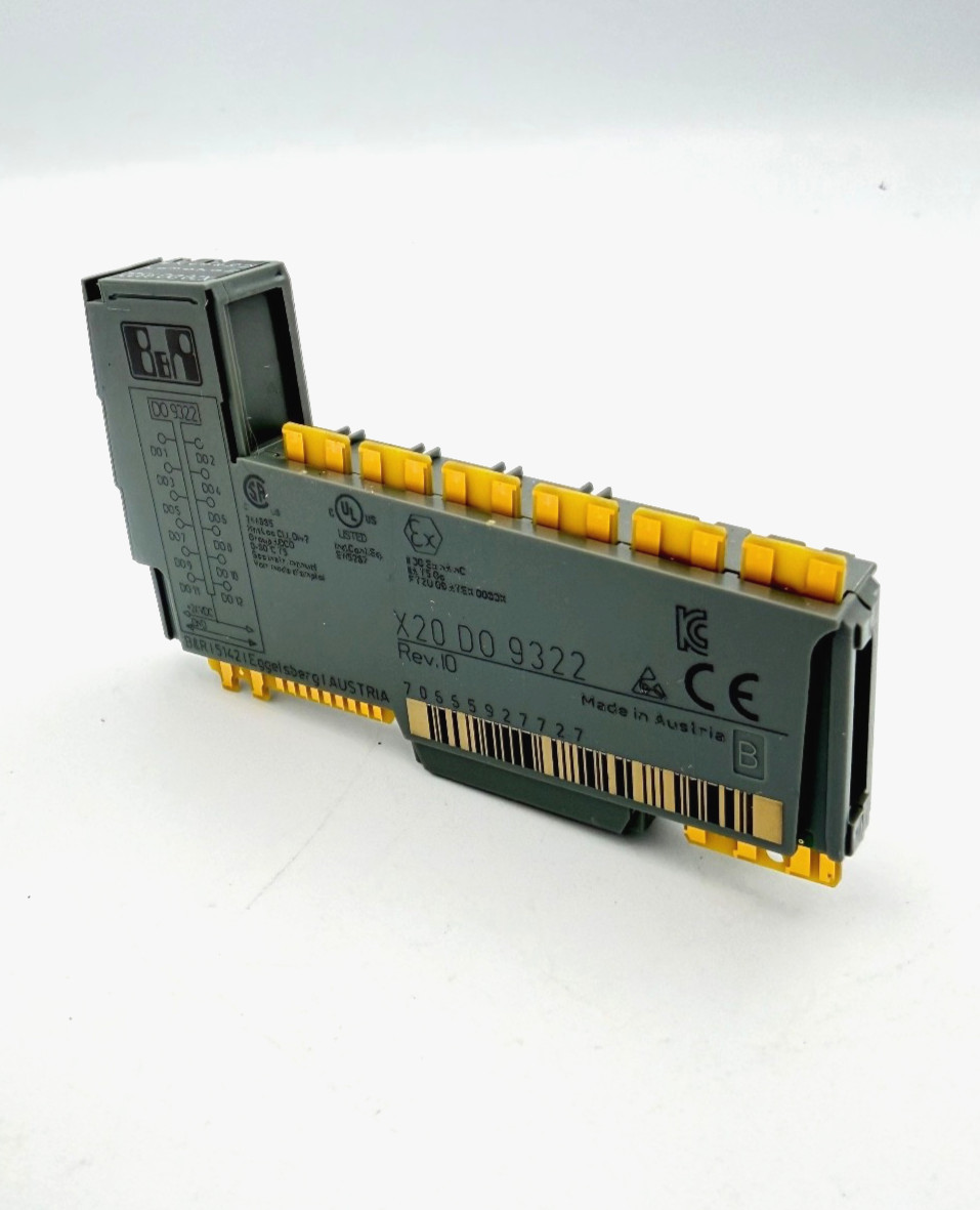 B&R X20DO9322 Digital Output Module 12 Channel 24VDC 0.5A Source X20 System