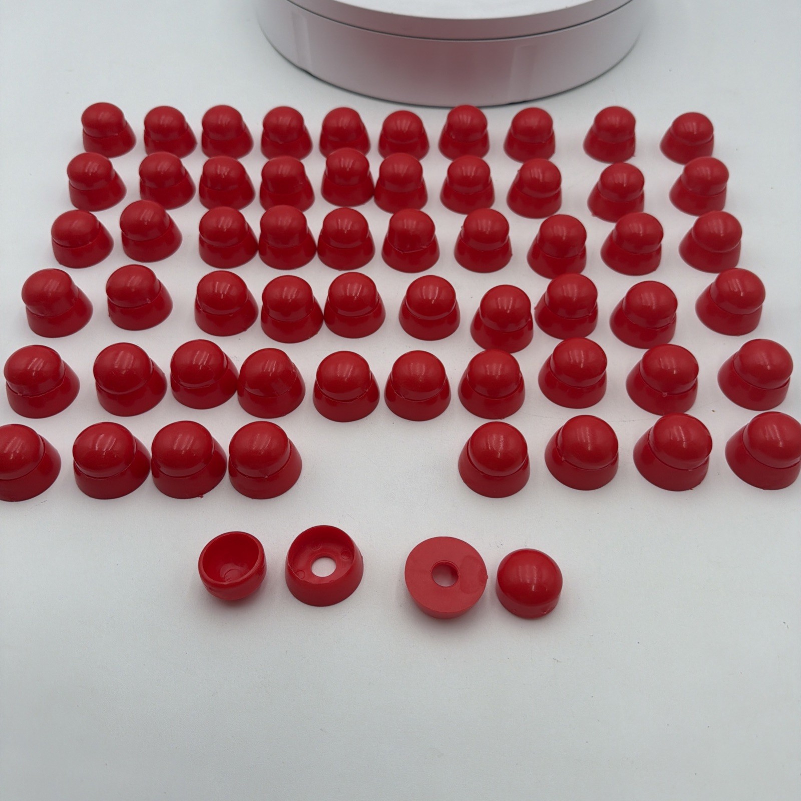 60 Pcs Playground Bolt Cap Nut Screw Safety Protectors Protective Cover