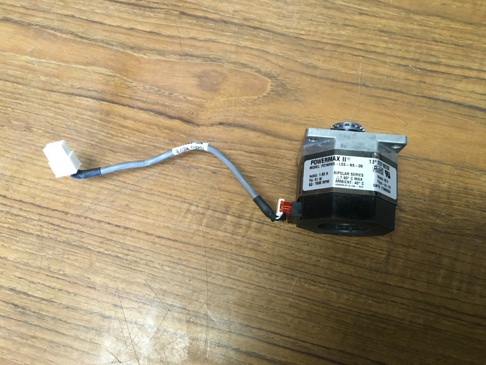 Kollmorgen POWERMAX II P SERIES P21NRXS-LSS-NS-09 step motor