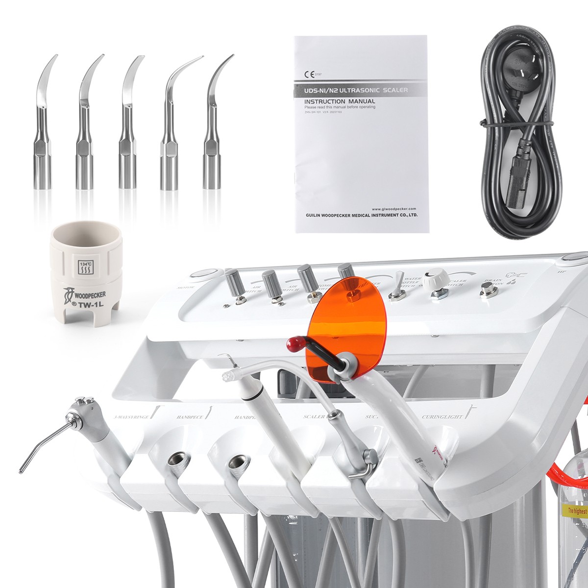 Dental Composite Polishing Kit RA Burs Silicone Polisher 2.35mm fit Contra Angle