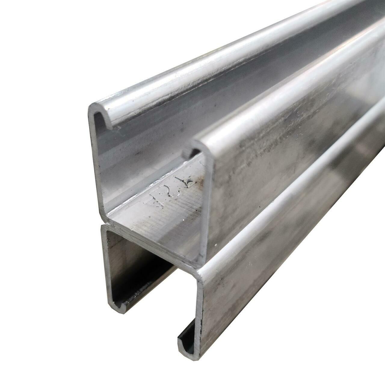 1.625″ x 3.25″, 12 inches, 12 ga., 304 Stainless Steel Back to Back Solid Str…