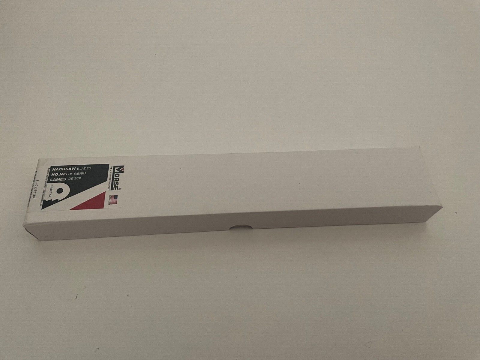 100 Count Box – Morse Hacksaw Blade 18 TPI Bi-Metal 1/2 in W x 12 in L