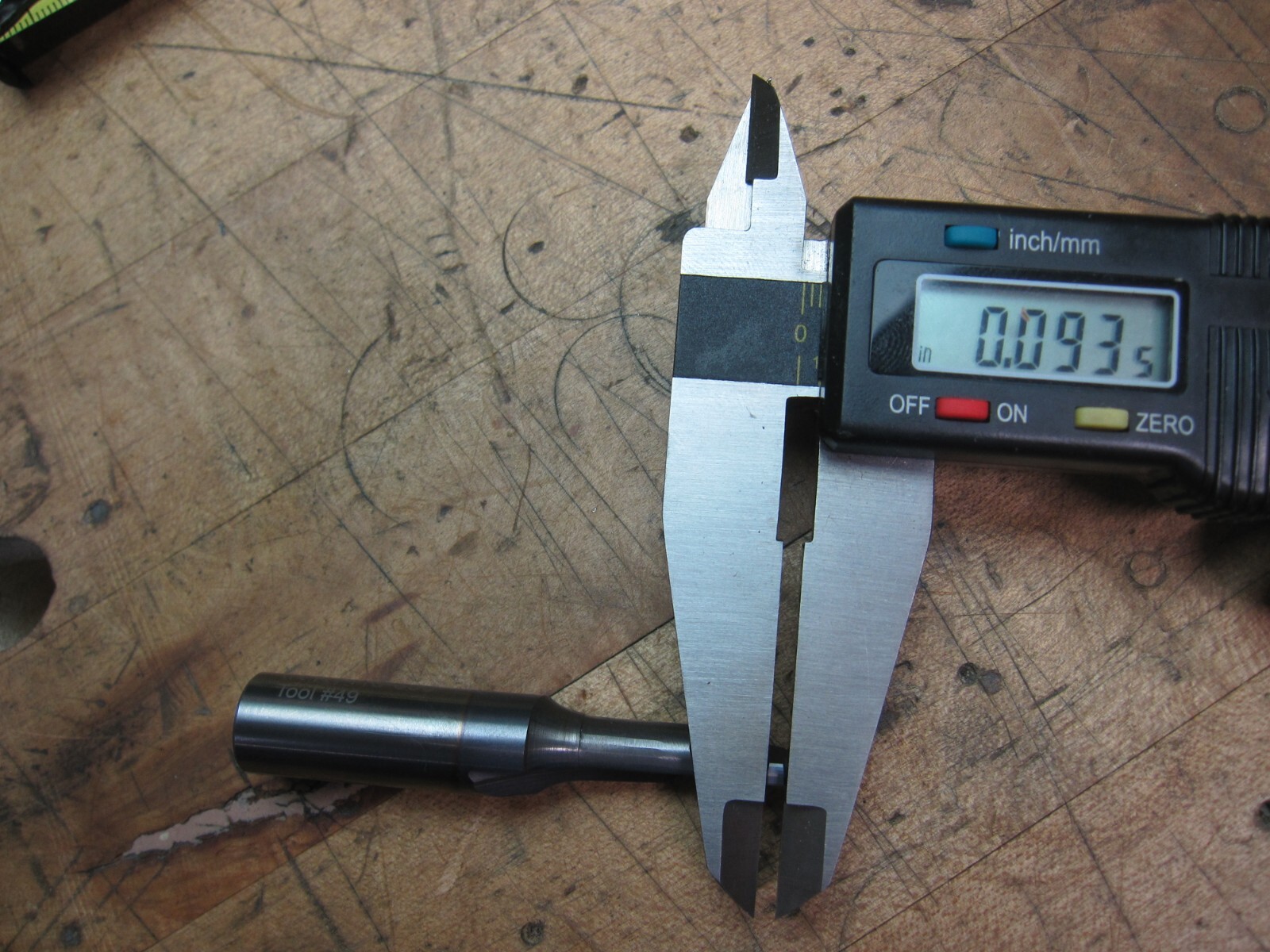 8 Solid carbide 1″-5 Acme single form thread mills boring bars 1/2″ shank