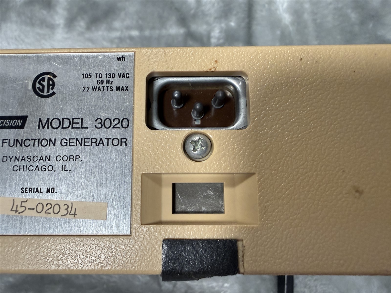 B&K PRECISION 3020 SWEEP FUNCTION GENERATOR «AS IS UNTESTED»