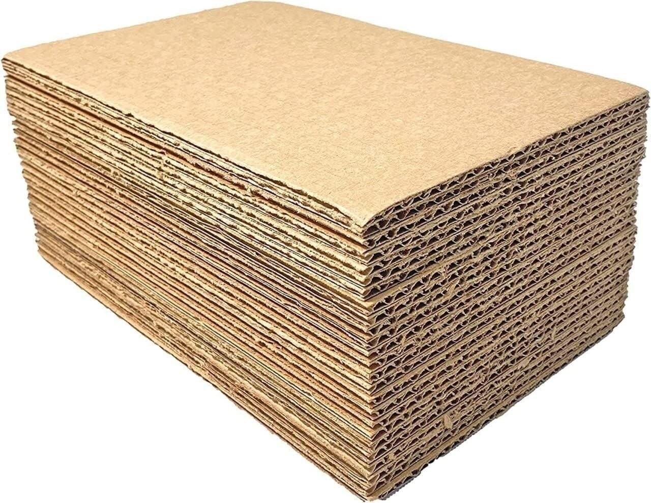 25 9×12 Cardboard Corrugated Pads Inserts Filler Sheet 9 x 12