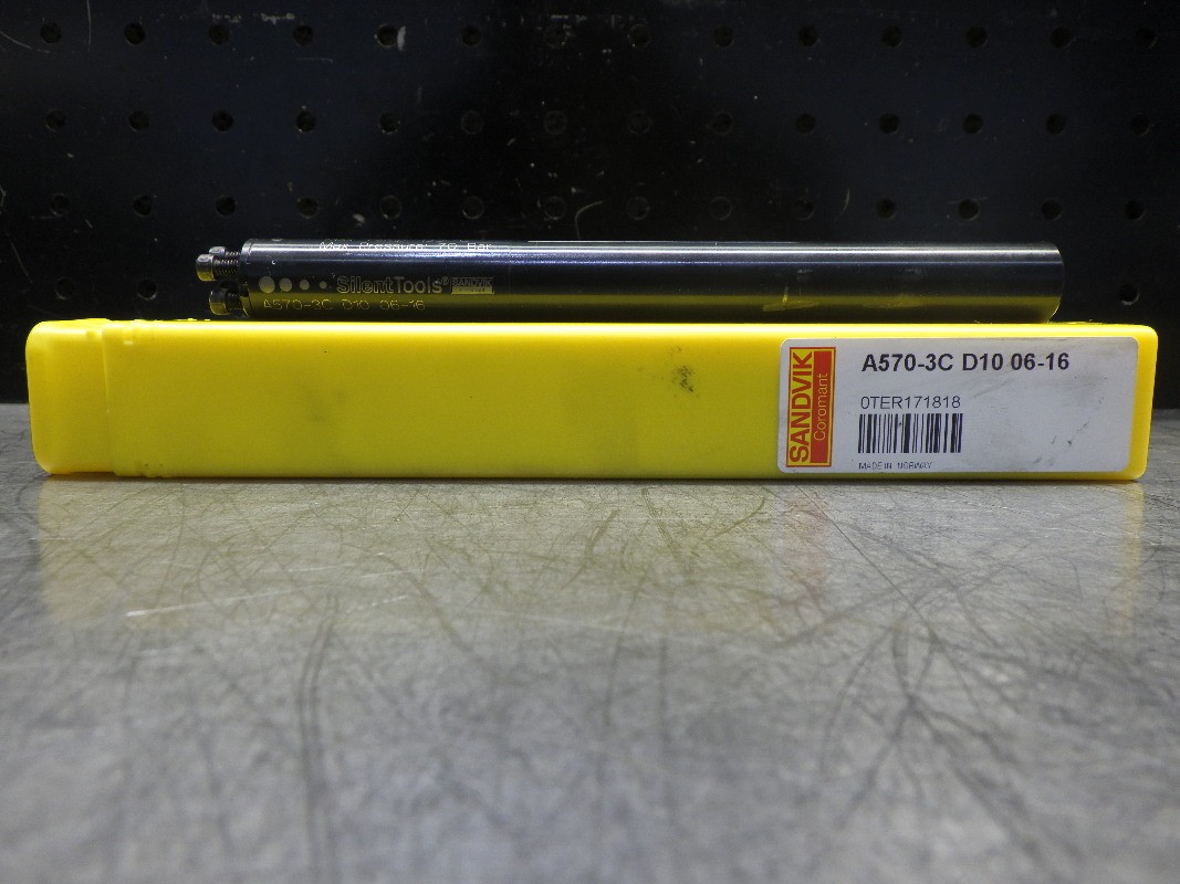 Sandvik SilentTools SL16 Dampened Boring Bar 16mm Shank A570-3C D10 06-16 (LOC21